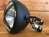 7 Inch Motorcycle Headlight w/brackets Kit | Billet X Guard | H4 Halogen | Metal Bucket