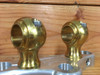 Solid Brass Motorcycle Handlebar Riser | 7/8ths Inch 22mm Bars | 2" riser