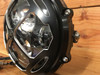 LED motorcycle headlight turn signal combo