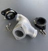 Manifold, Single Mikuni Carb Conversion For Yamaha XV Virago 750, Thru to 1100