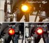 Micro Motorcycle Turn Signal  | Integrated LED Stop | Tail Lights / Turn Signals