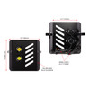 Motorcycle Headlight Super Hooligans | LED Projector Mini Headlight Mask | Supermoto | dimensions