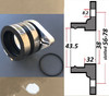 Aluminum Intake Flange | 56mm to 78MM Stud Center | Motorcycle Manifold