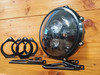 Harley Davidson Billet Headlight LED Headlight Kit | 49mm Upper fork Brackets |
