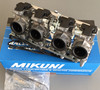 RS36-D3-KRS Mikuni Carb Kit | GSX-R 750 (to '90), GSX-R1100 (to '90), Suzuki GS 1000-1150 (excluding F Touring), Kawasaki Z900, and KZ 1000-1100 | RS36-D3-KRS Series Radial Flat Slide Carburetor Set