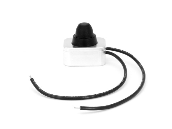 Harley Davidson Polished Auxiliary Light On/Off Switch for Dyna Softail Tourer & Sportster CNC Machined