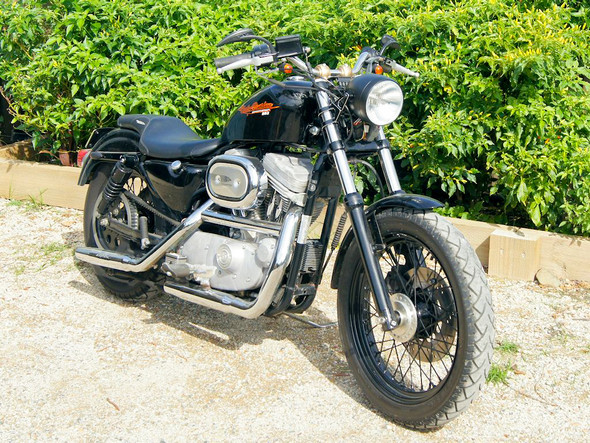 chopper motorcycle headlight