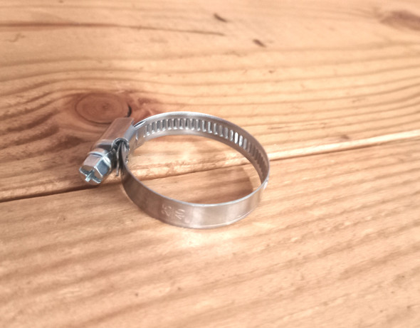 25mm to 45mm Thin Hose clamp 9.2mm wide PREMIER QUALITY CLAMPS