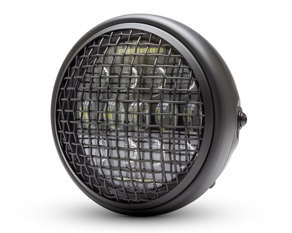 7 inch LED headlight Wire Mesh Motorcycle