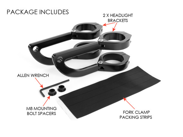 Side Mount Headlight Bracket
