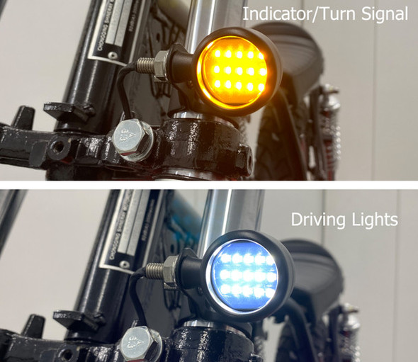 3-1 Motorcycle Turn Signal | Integrated LED Stop | Tail Lights | Turn Signals | Front | Rear | Both