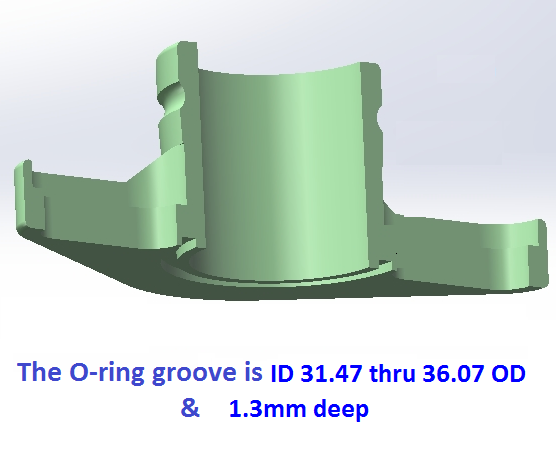 Aluminum Intake Flange |46mm to 75MM Stud Center | Motorcycle Manifold