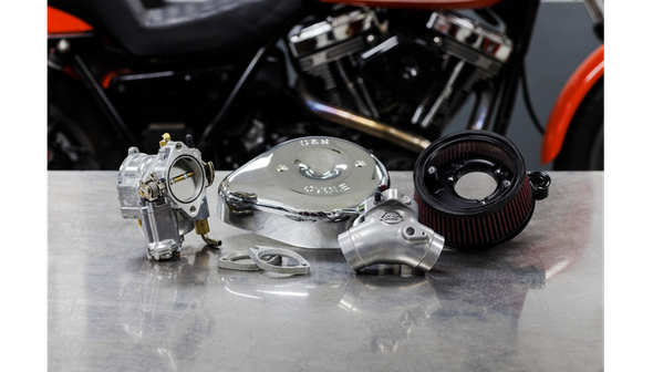 Super G Carburetor with Stealth Air Cleaner Kit Harley 06' Twin Cam 1001-0092
