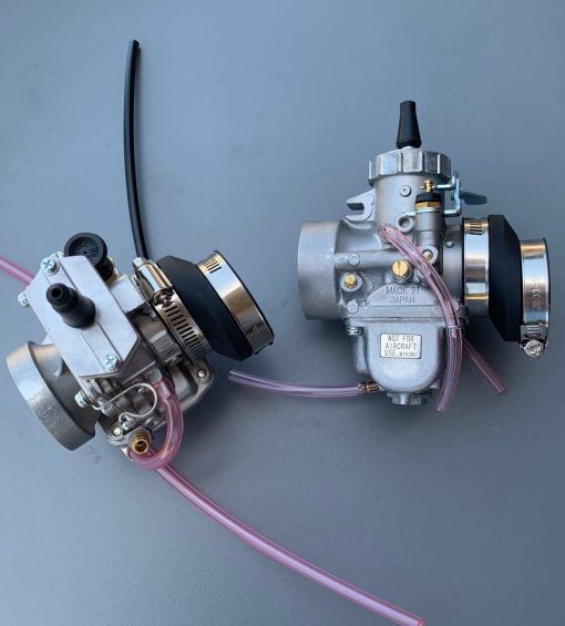 Triumph T140E TM34 Carb Kit | Triumph T140E TM34 Carburetor Kit | Carb Kit for stock air-box connection