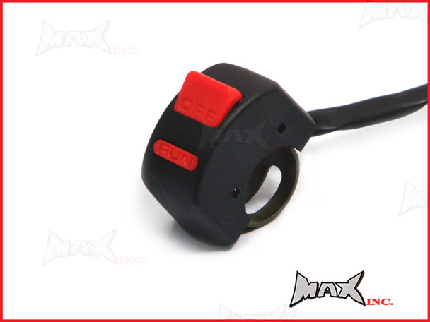 Motorcycle Universal Handlebar Mount On/Off Light Switch - Fits 7/8(22mm)