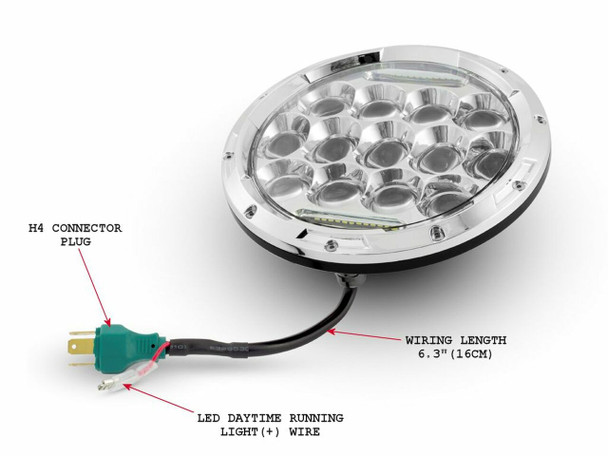 Multi Row LED Motorcycle headlight