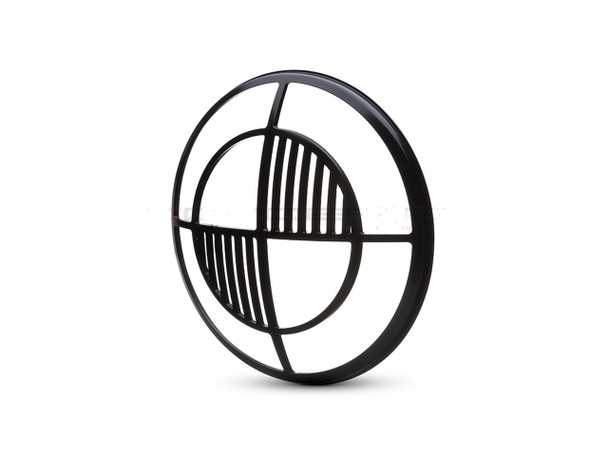 Motorcycle Headlight Beemer Style 7 inch cover | Billet guard |