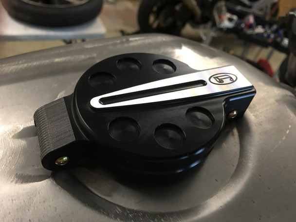 Honda CB750 Flip Cap | Billet Fuel Cap | Motorcycle Gas Cap Lid