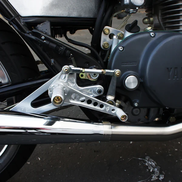Motorcycle Universal Black OR Clear Universal Rearsets Rear set