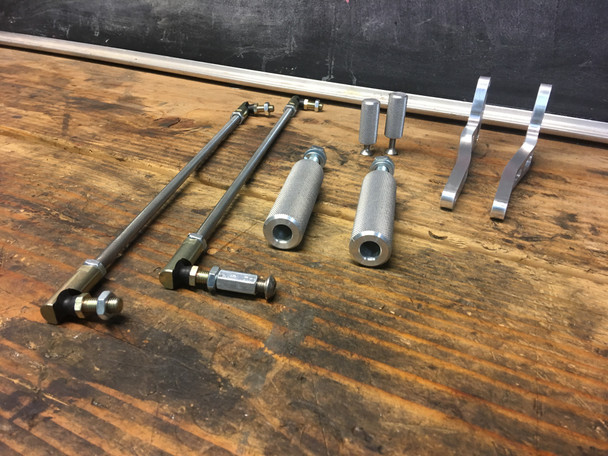 Universal Solid Motorcycle  Rearset | Cafe Racer Bratstyle  |