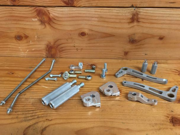 Honda – CB360 Rear Sets Kit CB 360 Rear Set Cafe racer road racer Rear set