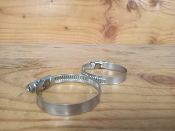 40mm to 60mm Thin Hose clamp  9.2mm wide  PREMIER QUALITY CLAMPS