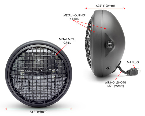 Off road Motorcycle Headlight