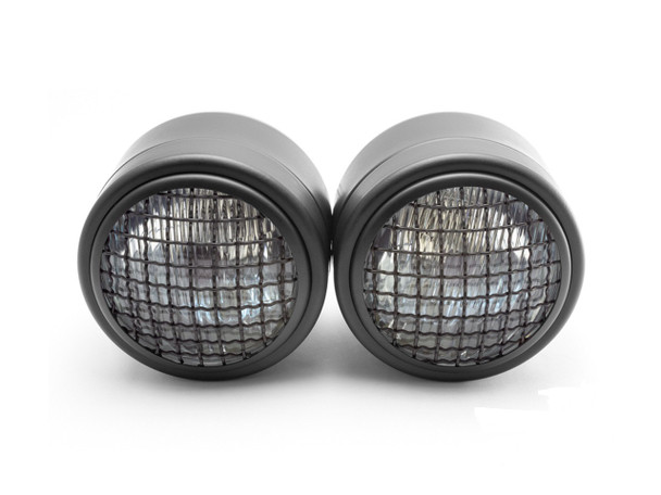 Twin Projector Headlight - LED projector with HI/LO function cafe racer