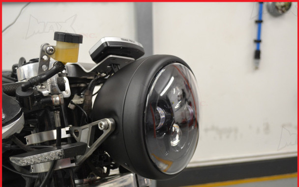 7 INCH High Quality Projector LED Matte Black Metal Headlight