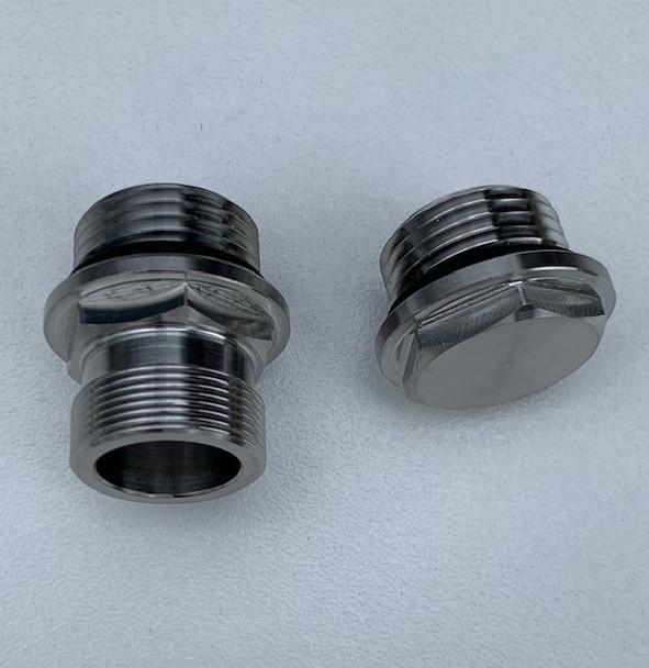 Harley Davidson HSR45 Twin Cams, EFI Injection to Mikuni conversion carb kit. Polished/Chrome