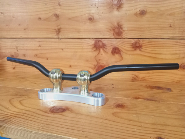 7/8ths Motorcycle Superbike Handlebars | Sporty Pull back and Rise | SuperBikers | Hooligan |