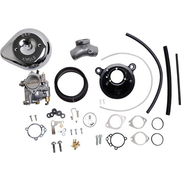 Super G Carburetor with Stealth Air Cleaner Kit Harley 06' Twin Cam