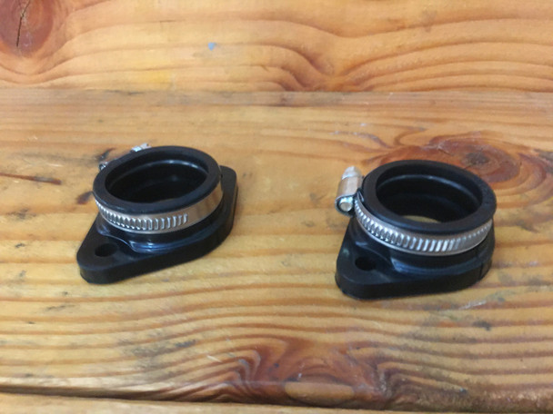 60MM Center | cb350 cl350 sl350 360 Honda Mikuni Swap Intakes | VM30 VM32 VM34 Mikuni Manifolds