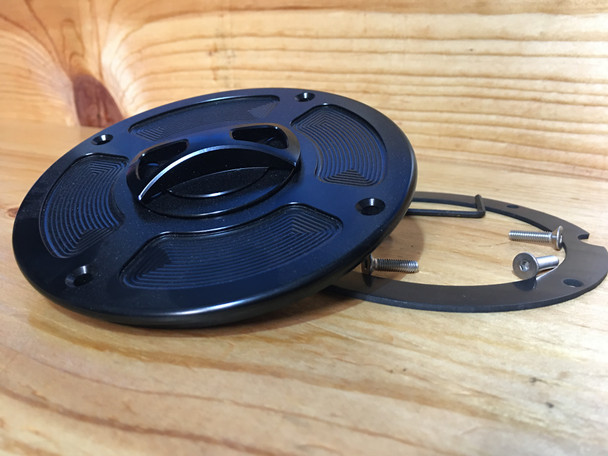 BMW Fuel Cap | K75 K100 K1100 | Aluminum Fuel Lid Assembly