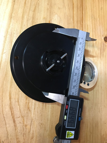Aluminum Retro Fuel tank Lid Assembly