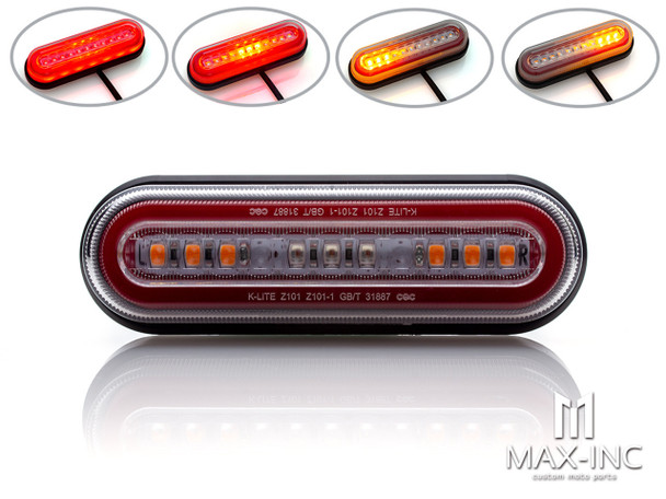 Universal Hot Rod Car & Truck | Oval LED Integrated Stop / Tail Light / Turn Signals

UNIVERSAL LED STOP / TAIL LIGHT / TURN SIGNALS

High Quality LED Rear Light.

Ideal for Harley Davidson, Cafe Racers, Scramblers, Rat Bikes, Choppers, Custom Motorcycles, etc.