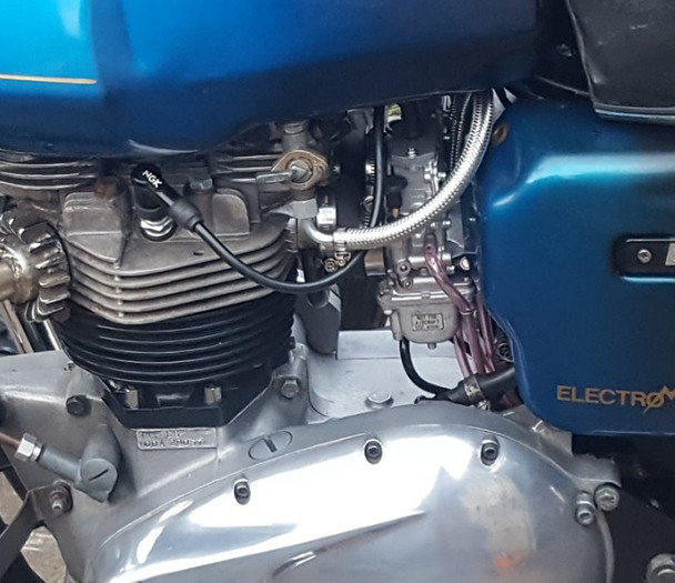 Triumph T140E VM32 Carb Kit | Triumph T140E VM32 Carburetor Kit | Carb Kit for stock air-box connection