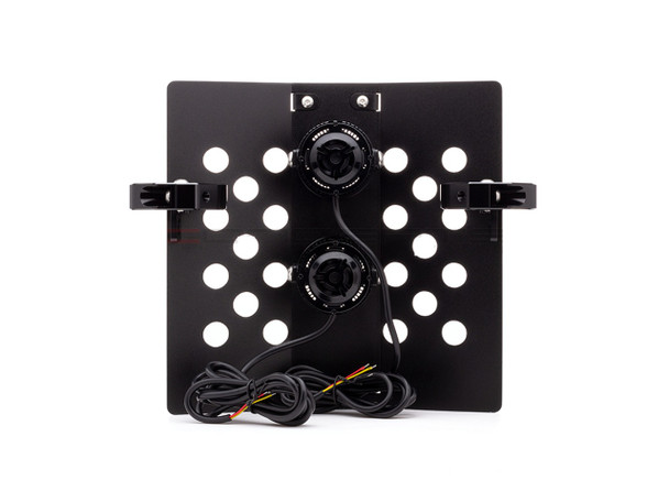 Number Plate side mount motorcycle headlight
