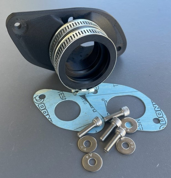 Mikuni TM42 | MuZ MZ Skorpion 660 | Pumper Single Carb Conversion Kit | LH Throttle