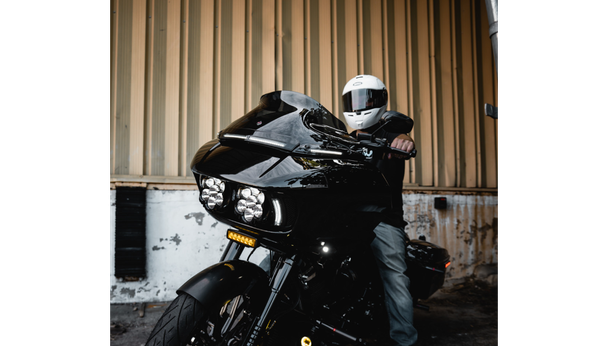 Harley Davidson Lights | Road Glide | Shark Demon® 2 Performance Headlight Kit 42