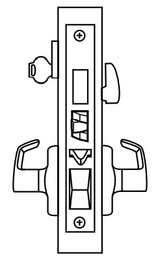 ML2067 Heavy Duty Mortise Lockset, Trim Kit ONLY, Apartment/Dormitory (F20) Function - Corbin Russwin