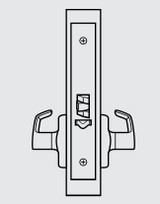 ML20907 Heavy Duty Electronic Mortise Lockset, Lock Body Only - Corbin Russwin