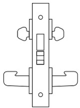 8200 Series Heavy Duty Mortise Lockset, Security Deadbolt (8249) Function - Sargent