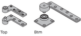 7226, 3/4" Offset Pivot Set, 600lbs. - Ives