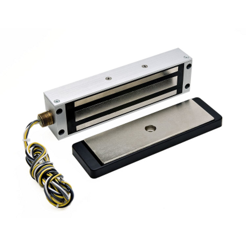 2013 Electromagnetic Gate Lock, 1200lb. Holding Force, Satin Aluminum - DynaLock