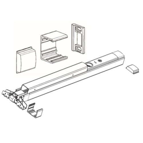 NSK Narrow Stile Door Kit for Value Series Panic Devices - Detex