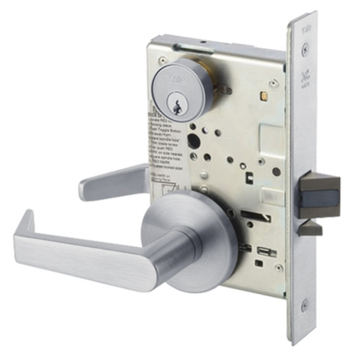 8800FL Heavy Duty Mortise Lockset, Entry (F04) Function - Yale