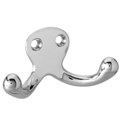 796 Small Double Coat Hook - Rockwood