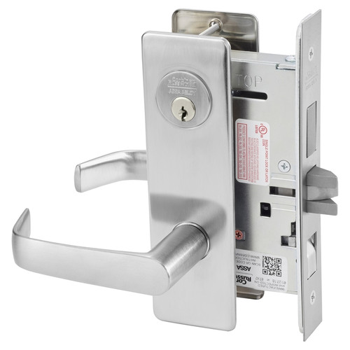 ML2048 Heavy Duty Mortise Lockset, Entrance/Apartment (F08/10) Function - Corbin Russwin