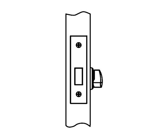 DL4160 Thumbturn x Blank Deadlock - Corbin Russwin